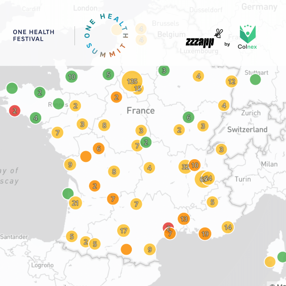 Challenge collectif : la carte des zaps